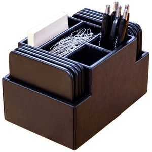 Dacasso Leather Square Coaster Set - Square - DACA1059 Product Image 