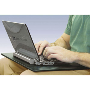 Dacasso Leather Lap Desk Pad - Black - DACP1052 Product Image 