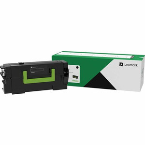Lexmark Unison Original High Yield Laser Toner Cartridge - Black - 1 Each - (LEX58D1H00) Product Image 