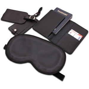Dacasso Leather Travel Accessory Set - Leather - DACE1010 Product Image 