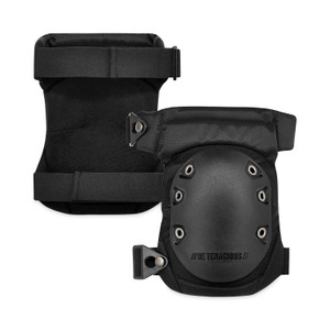Ergodyne ProFlex 435 Cap Hinged Rubber Cap Gel Knee Pad with Buckles - Black - EGO18435 Product Image 