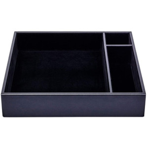 Dacasso Leatherette Conference Room Organizer - 8 x Writing Pad - 3 Compartment(s) - DACA1340 Product Image 