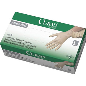 Medline Powder-free Stretch Vinyl Exam Gloves (MII6CUR9226) View Product Image