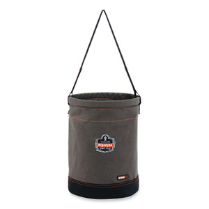 Ergodyne 5930 Web Handle Canvas Hoist Bucket - Reinforced, Handle, Pocket, Durable, Storm Drain - 14" - EGO14930 Product Image 