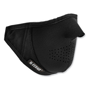 Ergodyne 6874 Thermal Mouthpiece - 2-Layer, Fleece-Lined, Neoprene Shell - Neoprene, Fleece - EGO16874 Product Image 