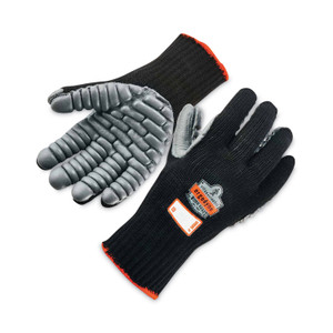 Ergodyne ProFlex 9000 Lightweight Anti-Vibration Gloves - 3.50" Thickness x 14" Glove Length - Extra Large Size - Black - EGO16455 Product Image 