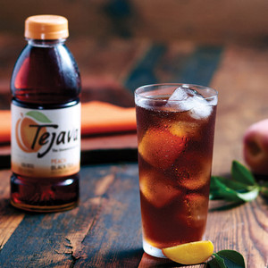 Tejava Peach Black Tea Bottle Product Image 