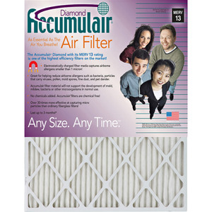Accumulair Diamond Air Filter - For Air Conditioner, Furnace - FLNFD24X244 Product Image 