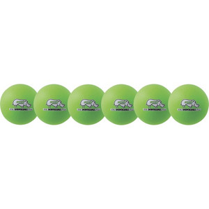 Champion Sports Rhino Skin Low Bounce Dodgeball Set - 6.30" - (CSIRXD6NGSET) Product Image 