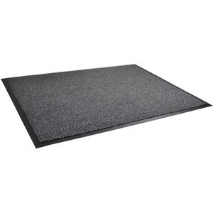 Floortex Doortex Advantagemat Gray Door Mat - 32" x 48" - 48" Length x 32" Width x 0.250" Depth x 0.250" Thickness - Rectangular - FLRFR48120DCBWV Product Image 