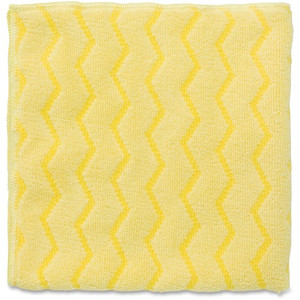 Rubbermaid Commercial HYGEN Microfiber Bathroom Cloth - For Bathroom - 16" Length x 16" Width Product Image 
