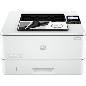 HP LaserJet Pro 4001dw Desktop Wireless Laser Printer - Monochrome - 42 ppm Mono - 1200 x 1200 dpi Print - Automatic Duplex Print - 350 Sheets Input Product Image 
