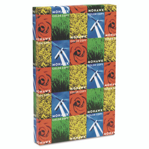 Mohawk Color Copy 98 Paper and Cover Stock, 98 Bright, 80 lb Cover Weight, 11 x 17, 250/Pack View Product Image