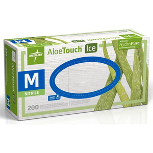 Medline Aloetouch Ice Nitrile Gloves (MIIMDS195285) View Product Image