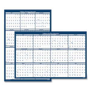 House of Doolittle Academic Year Recycled Poster Style Reversible/Erasable Yearly Wall Calendar, 24 x 37, 12-Month (July to June): 2025 to 2026 Product Image 