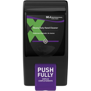 SC Johnson Foam Soap Dispenser - Manual - Durable, Vandal Resistant, Damage Resistant, Wall Mountable, Antimicrobial, Anti-bacterial - Black - (SJNGPF3LDQ) Product Image 