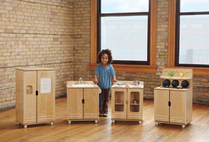Jonti-Craft TrueModern Play Kitchen Cupboard - 1 Each - JNT1707JC Product Image 