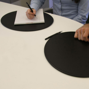 Dacasso Oval Conference Pad - 17" Width x 14" Depth - DACP1014 Product Image 