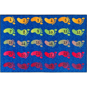 Flagship Carpets Easy Care Counting Feet Rug - Floor Rug - FCICE19316W Product Image 