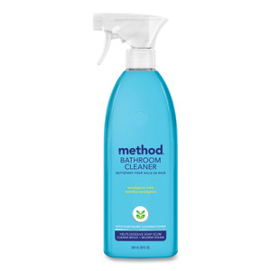Method Tub and Tile Bathroom, Eucalyptus Mint, 28 oz Spray Bottle, 8/Carton View Product Image