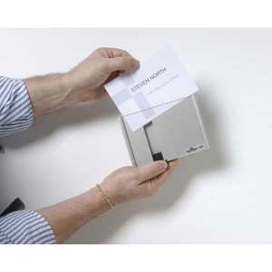 DURABLE Aluminum/Acrylic Information Sign Panel - 6.1" Width x 8.5" Height - Wall Mountable - DBL480323 Product Image 