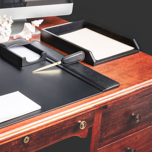 Dacasso Front Load Letter/Legal Tray - 2.50" Height x 10.50" Width x 13.75" Length - DACA1001 Product Image 