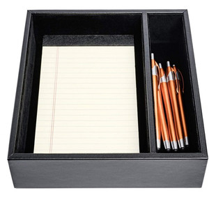 Dacasso Leather Junior Pad Organizer - Support 5" x 8" Media - DACA1047 Product Image 