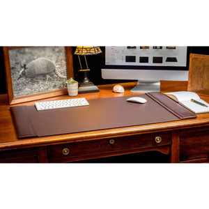 Dacasso Leather Side-Rail Desk Pad - Rectangular - 34" Width x 20" Depth - DACP3401 Product Image 