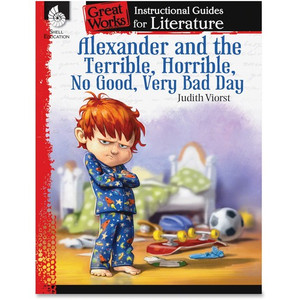 Shell Education Alexander/Terrible Bad Day Instructional Guide Printed Book by Judith Viorst - 72 Pages - (SHL40108) Product Image 