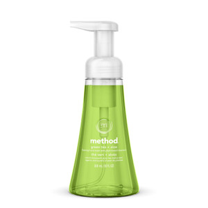 Method Foaming Hand Wash, Green Tea/Aloe, 10 oz Pump Bottle, 6/Carton (MTH00362CT) View Product Image