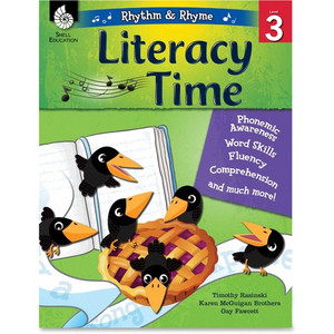 Shell Education Level 3 Rhythm & Rhyme Literacy Time Book by Karen Brothers, David Harrison Printed Book by Karen Brothers, David Harrison - 144 Pages - Shell Educational Publishing Publication - SHL51339 Product Image 