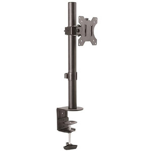 StarTech.com Single Monitor Desk Mount - Adjustable Single Monitor VESA Mount 8kg Display - Ergonomic Pole Mount Arm - C-Clamp/Grommet Product Image 