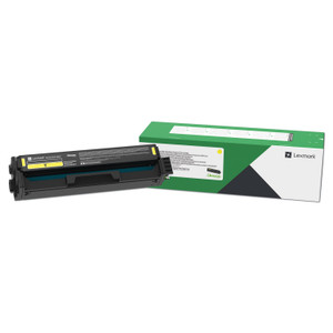 Lexmark C331HY0 Return Program High-Yield Toner, 2,500 Page-Yield, Yellow View Product Image