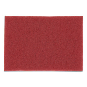 3M Low-Speed Buffer Floor Pads 5100, 20 x 14, Red, 10/Carton (MMM59258) View Product Image
