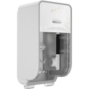 Kimberly-Clark Professional ICON Standard Roll Vertical Toilet Paper Dispenser - Coreless - 2 x Roll - KCC58731 Product Image 