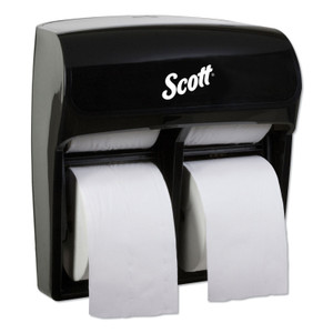 Scott Pro High Capacity Coreless SRB Tissue Dispenser, 11.25 x 6.31 x 12.75, Black (KCC44518) View Product Image