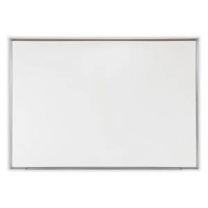 Ghent Proma Projection Markerboard - 48" (4 ft) Width x 36" (3 ft) Height - White Porcelain Surface - GHEPRM1344 Product Image 