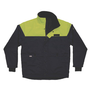 Ergodyne N-Ferno 6476 Insulated Freezer Jacket - Recommended for: Cold Storage - Small - 46" Waist - Cold Temperature Protection - Snap/Zipper Closure - EGO41252 Product Image 