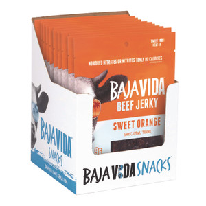 Green Rabbit Baja Vida Sweet Orange Beef Jerky - GRR22002306 Product Image 