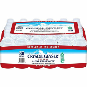 Crystal Geyser Water Alpine Spring Bottled Water - CGW301218 Product Image 