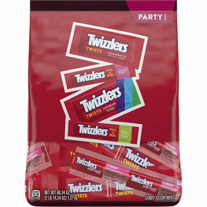Twizzlers Assorted Flavored Licorice Style Candy Bulk Party Pack, 46.34 oz - HRS94479 Product Image 