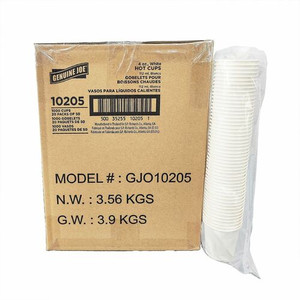 Genuine Joe 4oz Hot-and-Cold Beverage Cups - GJO10205 Product Image 