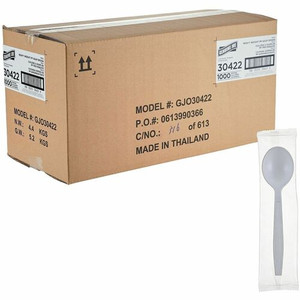 Genuine Joe Heavy-Weight Polypropylene Cutlery - GJO30422 Product Image 