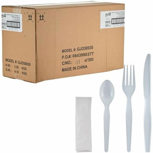 Genuine Joe 4-Piece Heavyweight Utensil Kit - GJO58930 Product Image 