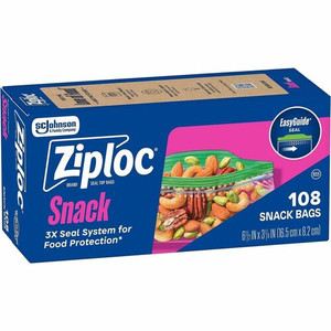 SC Johnson Snack Size Storage Bags - SJN383215CT Product Image 