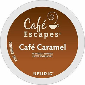 Caf&eacute; Escapes&reg; K-Cup Cafe Caramel Coffee - GMT6813CT Product Image 