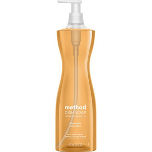 Method Dish Soap - For Dish, Sink - 18 fl oz (0.6 quart) - Clementine Scent - Recommended For: Grease Remover - Non-toxic - (MTH00735) Product Image 