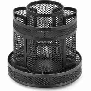 Lorell Multi-Compartment Rotating Desk Organizer - LLR84137CT Product Image 