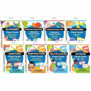 Shell Education Teacher Created Materials Math Alphabet & Literacy Flash Cards Set - SHL161147 Product Image 