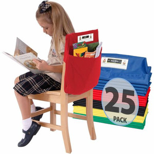 Seat Sack 25-Count 1-Pocket Classroom Pack - SSK12199 Product Image 